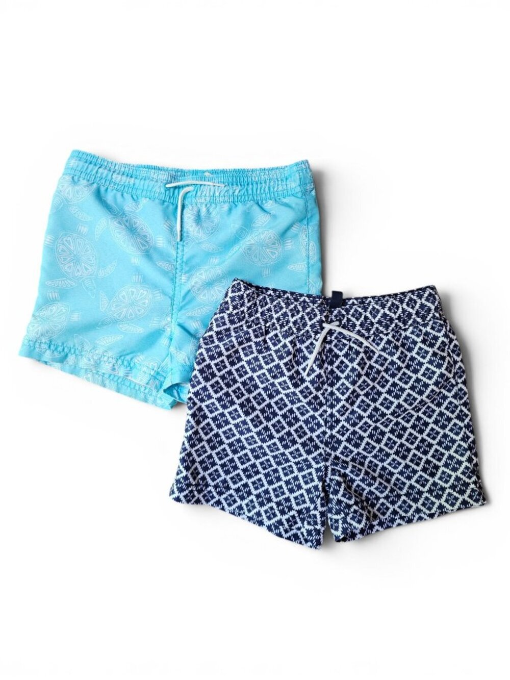 Janie & Jack Boys 3T Swim Trunks Bundle Turtle Ikat